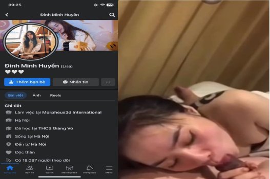 Dinh Thị Minh Huyền vóc dáng hoàn hảo sung sướng khi bú cặc