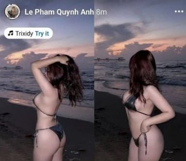 Lê Phạm Quỳnh Anh siêu hot với body gợi cảm