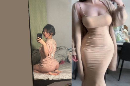 Đụ nhau với em có vòng eo thon và mông to