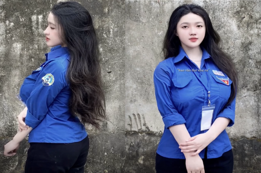 Nét quyến rũ của cô sinh viên tình nguyện có sức hấp dẫn khó cưỡng