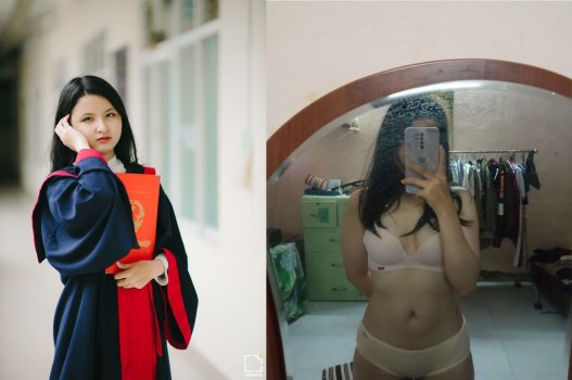 Em gái tốt nghiệp để cho anh chàng quan hệ thoải mái